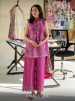 VITAL BY SOBIA NAZIR '26 COLLECTION UNSTITCHED LAWN  V-7B - Image 5
