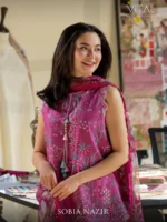VITAL BY SOBIA NAZIR '26 COLLECTION UNSTITCHED LAWN  V-7B - Image 3