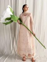 AZURE Luxury Lawn Unstitched Embroidered 3 Piece Suit AZ’26 Drees Name - Petaline Lawn-76- Eid Drop-2