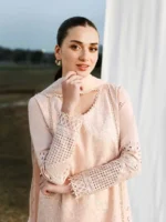 AZURE Luxury Lawn Unstitched Embroidered 3 Piece Suit AZ’26 Drees Name - Petaline Lawn-76- Eid Drop-2 - Image 5