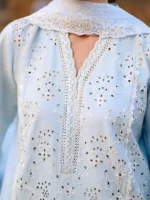 AZURE Luxury Lawn Unstitched Embroidered 3 Piece Suit AZ’26 Drees Name - Day Dream Lawn-77 - Eid Drop-2 - Image 4