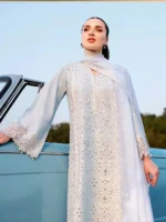 AZURE Luxury Lawn Unstitched Embroidered 3 Piece Suit AZ’26 Drees Name - Day Dream Lawn-77 - Eid Drop-2 - Image 3