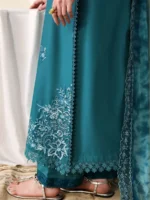 AZURE Luxury Lawn Unstitched Embroidered 3 Piece Suit AZ’26 Drees Name - Sea Breeze Lawn-78 - Eid Drop-2 - Image 4