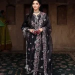 CROSS STITCH UNSTITCHED PREMIUM LAWN COLLECTION DESIGN 7 ORCHARD DUNE