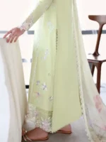 AZURE Luxury Lawn Unstitched Embroidered 3 Piece Suit AZ’26 Drees Name - Garden Muse Lawn-80 - Eid Drop-2 - Image 2