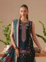 JoJo by Bin Ilyas Unstitched Embroidered Lawn 3 Piece Suit Summer Collection’26 - D-81A - Image 2