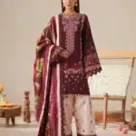 JoJo by Bin Ilyas Unstitched Embroidered Lawn 3 Piece Suit Summer Collection’26 - D-81B