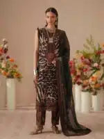 JoJo by Bin Ilyas Unstitched Embroidered Lawn 3 Piece Suit Summer Collection’26 - D-82B