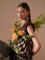 JoJo by Bin Ilyas Unstitched Embroidered Lawn 3 Piece Suit Summer Collection’26 - D-82B - Image 2