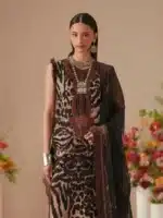 JoJo by Bin Ilyas Unstitched Embroidered Lawn 3 Piece Suit Summer Collection’26 - D-82B - Image 3