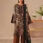 JoJo by Bin Ilyas Unstitched Embroidered Lawn 3 Piece Suit Summer Collection’26 - D-83A