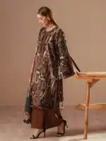 JoJo by Bin Ilyas Unstitched Embroidered Lawn 3 Piece Suit Summer Collection’26 - D-83A - Image 2