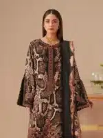 JoJo by Bin Ilyas Unstitched Embroidered Lawn 3 Piece Suit Summer Collection’26 - D-83A - Image 3
