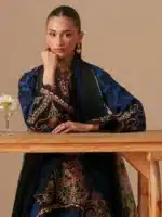 JoJo by Bin Ilyas Unstitched Embroidered Lawn 3 Piece Suit Summer Collection’26 - D-83B - Image 3