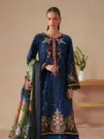 JoJo by Bin Ilyas Unstitched Embroidered Lawn 3 Piece Suit Summer Collection’26 - D-83B - Image 2