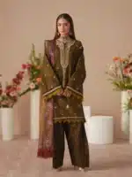 JoJo by Bin Ilyas Unstitched Embroidered Lawn 3 Piece Suit Summer Collection’26 - D-84A