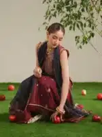 JoJo by Bin Ilyas Unstitched Embroidered Lawn 3 Piece Suit Summer Collection’26 - D-84B - Image 3