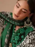 JoJo by Bin Ilyas Unstitched Embroidered Lawn 3 Piece Suit Summer Collection’26 - D-85A - Image 4