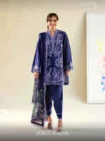 VITAL BY SOBIA NAZIR '26 COLLECTION UNSTITCHED LAWN  V-8B