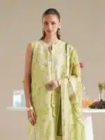 JoJo by Bin Ilyas Unstitched Embroidered Lawn 3 Piece Suit Summer Collection’26 - D-86B - Image 2