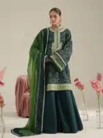 JoJo by Bin Ilyas Unstitched Embroidered Lawn 3 Piece Suit Summer Collection’26 - D-87B