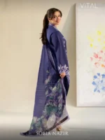 VITAL BY SOBIA NAZIR '26 COLLECTION UNSTITCHED LAWN  V-8B - Image 3