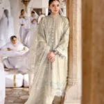 CROSS STITCH UNSTITCHED PREMIUM LAWN COLLECTION DESIGN 8 SUMMER BREEZE