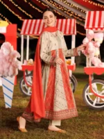 GARNET KIDS FESTIVE '26 MEETHI EID ORANGE POP - Image 4