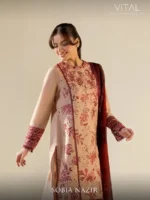VITAL BY SOBIA NAZIR '26 COLLECTION UNSTITCHED LAWN  V-9A - Image 3