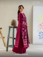 VITAL BY SOBIA NAZIR '26 COLLECTION UNSTITCHED LAWN  V-9B - Image 4