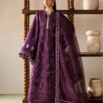 BAROQUE’ Embroidered LAWN '26  Eid Collection Unstitched 3 piece EL26-D02