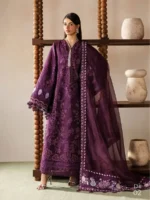 BAROQUE’ Embroidered LAWN '26  Eid Collection Unstitched 3 piece EL26-D02