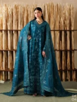 BAROQUE’ Embroidered LAWN '26  Eid Collection Unstitched 3 piece EL26-D04