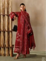 BAROQUE’ Embroidered LAWN '26  Eid Collection Unstitched 3 piece EL26-D05