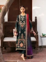 Shahkaar by Jazmín LUXURY EID LAWN SS'26  ARTICLE NO: SI 26-D03 - Image 3