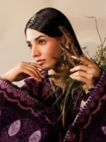 BAROQUE’ Embroidered LAWN '26  Eid Collection Unstitched 3 piece EL26-D02 - Image 2