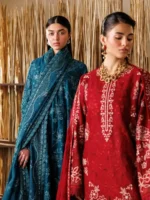 BAROQUE’ Embroidered LAWN '26  Eid Collection Unstitched 3 piece EL26-D04 - Image 4