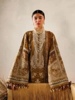 BAROQUE’ Embroidered LAWN '26  Eid Collection Unstitched 3 piece EL26-D07 - Image 4