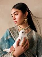 BAROQUE’ Embroidered LAWN '26  Eid Collection Unstitched 3 piece EL26-D01 - Image 2