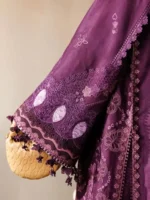 BAROQUE’ Embroidered LAWN '26  Eid Collection Unstitched 3 piece EL26-D02 - Image 4