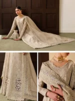 BAROQUE’ Embroidered LAWN '26  Eid Collection Unstitched 3 piece EL26-D03 - Image 3