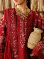 BAROQUE’ Embroidered LAWN '26  Eid Collection Unstitched 3 piece EL26-D05 - Image 4