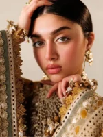 BAROQUE’ Embroidered LAWN '26  Eid Collection Unstitched 3 piece EL26-D07 - Image 2