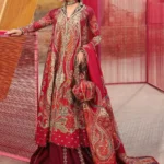 CRIMSON WEDDING ‘26 UNSTITCHED DAMINI