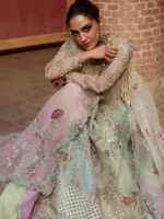 CRIMSON WEDDING ‘26 UNSTITCHED RANGOLI - Image 3