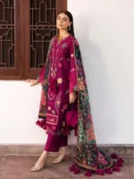 Shahkaar by Jazmín LUXURY EID LAWN SS'26  ARTICLE NO: SI 26-D01