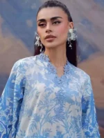 MIRHA BY SAHAR  BLUE MEADOW SS1-26-27 - Image 3
