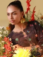 MIRHA BY SAHAR COFFEE BLOOM SS1-26-30 - Image 3