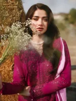 AZURE Luxury Lawn Unstitched Embroidered 3 Piece Suit AZ’26 Drees Name - Barbella Lawn-79- Eid Drop-2 - Image 2