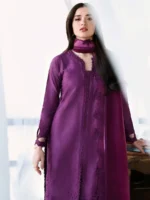 AZURE Luxury Lawn Unstitched Embroidered 3 Piece Suit AZ’26 Drees Name - Mulberry Lawn-82- Eid Drop-2 - Image 2